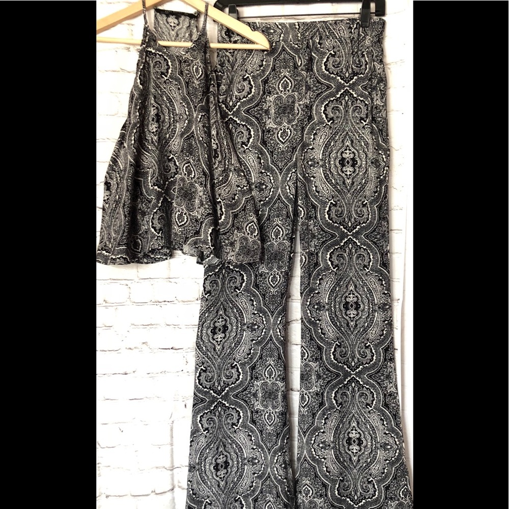 Zara Pallazo Pant Set